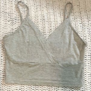 3/$25🌸 - SHEIN Grey Crop-Top